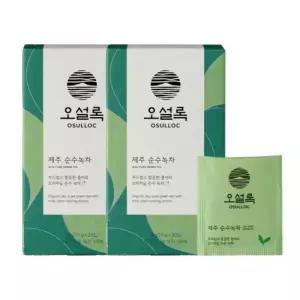 오설록 제주 순수녹차 20개입x2개 1.5g 1.5g 2개 20개