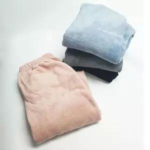 그레이 SW 커플잠옷 파자마 홈웨어 바지 기모 잠옷바지 잠옷 수면 실내복