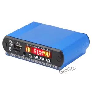 블루투스 MP3 디코더 보드 모듈 12V USB TF FM 라디오 기능이있는 무선 플레이어 차량용 키트