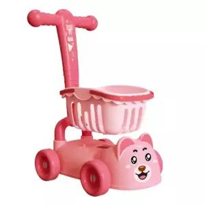 곰돌이 바구니 쇼핑카트 장난감 걸음마보조기 가게놀이 toy