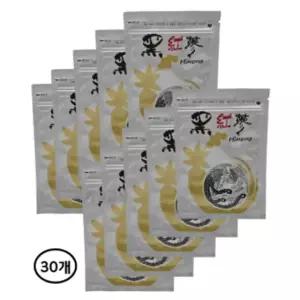 GS 흑홍삼 건강 패드 5매입 농축 찜질 패치 30개 유아컵 AAAC0