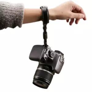 여행용 필수품 카메라 가죽손목 스트랩 DSLR 미러리스