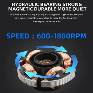 PC 케이스 팬 120mm 12V RGB 컬러 조명 효과 데스크탑 컴퓨터 라디에이터 빅 4in