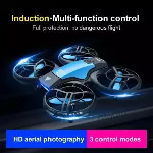 미니 RC 드론 카메라 HD 광각 1080P WiFi fpv Dron 높이 유지 Quadcopter Chirstmas Toys V8
