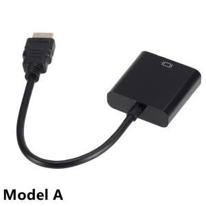 HD 1080P HDMI to VGA 컨버터 케이블 오디오 전원  포함 수 암 어댑터 데스크탑 PC 노트북 PC 모니터용