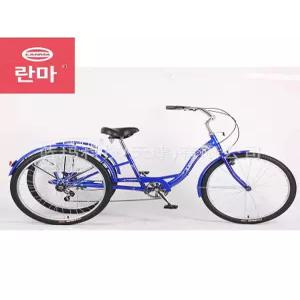 세발 리어카 성인 시골 접이식 삼발이 세발자전거 스타일