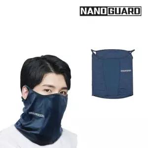 쿨링스카프 넥 등산 조깅 쿨 메쉬 낚시 나노가드 마스크 라이딩 네이비 자외선차단 / 아이스 골프마스크