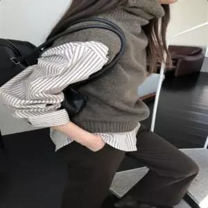 send 센드 험프 스트라이프 셔츠