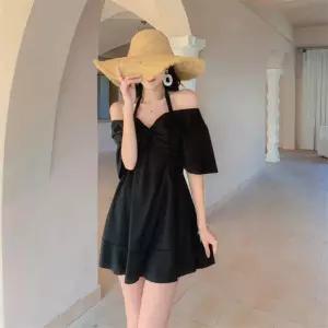 수영복 반팔 프릴 원피스