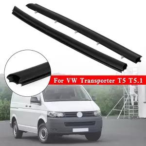 풍절음고무몰딩 소음 진동방지 Artudatech VW Transporter T5 T5.1 자동차 액세서리 용 2x 전면 도어 가스