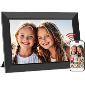 XELECTRON 32GB FRAMEO 10.1인치 스마트 WIFI 디지털 사진 액자 1280X800 IPS 터치 스크린 자동 회전 포트레이트 및 가로형 내장 메모리 어디서나 앱으로 순간을 즉시 공유