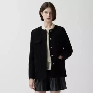 정상가:399,000원 부클 트위드 자켓 Z254MSF006