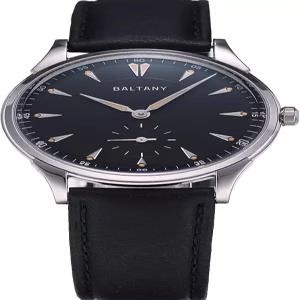 Baltany S4101 38.5mm 자동 드레스 워치 레트로 파이 팬 다이얼 시계