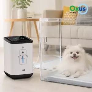 옥서스 산소발생기 가정용 강아지 고양이 산소방 애견 산소호흡기 고농도 산소공급기 RMC-019