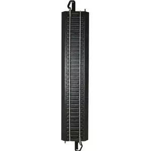 Bachmann Trains 9인치 직선 궤도 벌크 50개입 강철 합금 - 도로 바닥 HO 스케일 스냅핏 E-Z 트랙 검은색