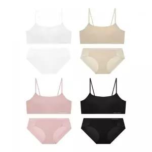 코데즈컴바인 CODES COMBINE INNERWEAR 쿨웨이브 튜브탑 햄팬티 세트 4Colors