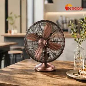 [eTVws] 니코 메탈 황동 선풍기 NKF-1213B 인테리어소품 빈티지 엔틱