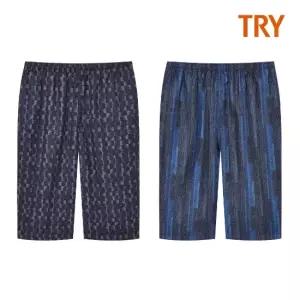 TRY 트라이 남성 인견 7부 파자마 하의