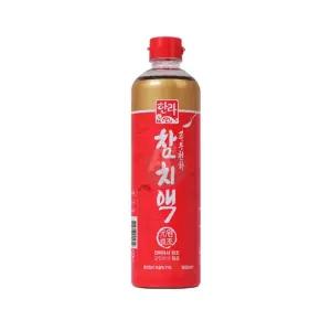 한라 주부천하 참치액 900ml 감칠맛 가정용 액상조미료 참치엑기스 참치육수 만능조미료 참치액젓 피쉬소스