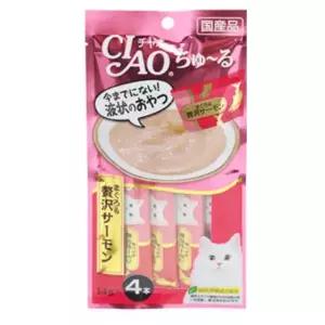 고양이 습식 간식 참치 연어 4개입 1P 파우치 스틱