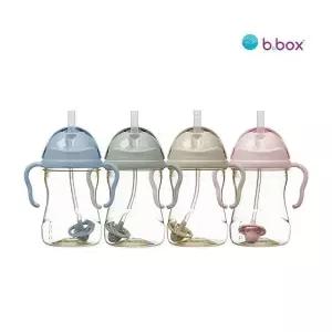 [올리버]비박스 PPSU 스스로 첫 빨대컵 240ml 2개 세트