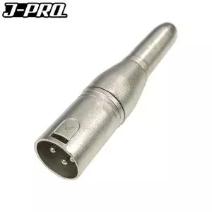 J-PRO JC10 XLR 캐논 수-TS 55잭 암 변환 젠더 커넥터 TS 56 XLRTS TRS AUX RCA 음향 마이크 XLRXLR