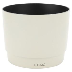 캐논 호환 EF 100-400mm F/4.5-5.6L IS USM 렌즈용 양면 사용 가능 카메라 후드 화이트