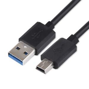 [호환품]미니 USB 케이블 3A  충전 데이터 전송 자동차 DVR GPS 디지털 카메라 HDD MP3 MP4 플레이어 휴대