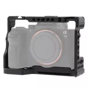 LED 조명용 콜드 슈 마운트 카메라 케이지 A9 A7RIII A7III A7M3 알루미늄 합금 토끼