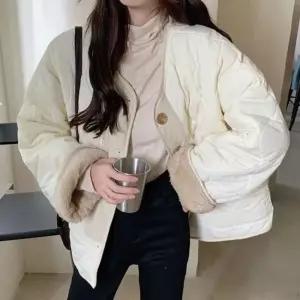 여성 양면 누빔 뽀글이 패딩 점퍼 리버시블 퀼팅 겨울 방한