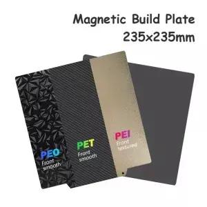 엔더 3 빌드 플레이트 히트 베드 V2 / 네오 5 프로 H1H PEY PEO PET PEI 시트 235x235 마그네틱 스프링