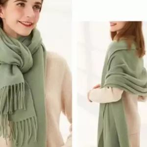 넥워머 모조캐시미어 겨울 소프트 여자 11color 목도리 머플러 z-97F42 여성스카프 스카이