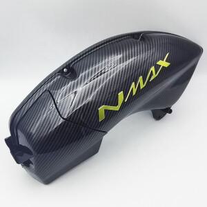 [호환품]바이크 오토바이 부품 탄소 섬유 수정 NMAX 에어 필터 커버 Yamaha nmax155 - 용 쉘 캡