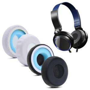 소니호환 MDR-XB400 XB400 XB 용 이어 패드 헤드폰 교체 폼 귀마개 쿠션 액세서리 하이 퀄리티 수리 부품
