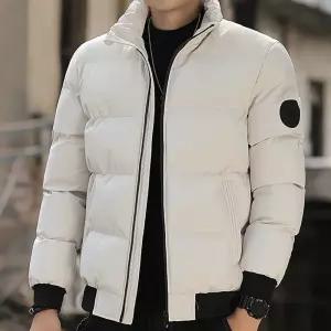 따뜻한 겨울 고급형 숏 패딩 초경량 남성 패션 남자숏패딩 야외 등산 방한 점퍼