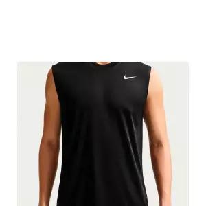 NIKE 드라이 핏 민소매 트레이닝 탑 M - 블랙:매트 실버 / IO1430-010