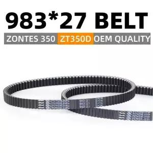 케블라 스쿠터 V-벨트 존테스 350 ZT350D D350 350E 350M 98 오토바이 변속기 구동