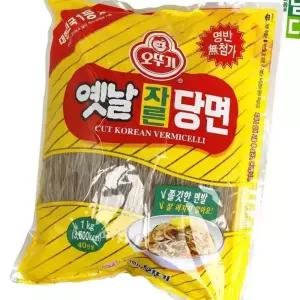 (다올)오뚜기 자른 당면 1kg 잡채 재료로 간편 조리 가능