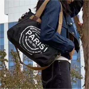 빈티지 레터링 가방 크로스백 캔버스 숄더백 에코백