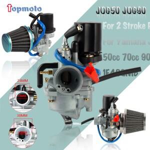 Jog50 기화기 Yamaha 50 50cc JOG90 PZ19J 19mm 2 스트로크 1E40QMB 바이크 오토바이 스쿠터 (에어 필터 포
