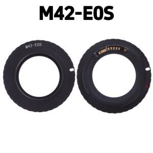 M42-EOS 어댑터 링 M42 마운트 렌즈 메탈 캐논 호환 100D 연결