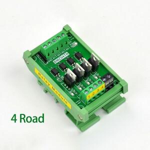 마이크로컨트롤러 PLC 증폭기 보드 PNP NPN 옵토커플러 절연 릴레이 트랜지스터 출력 IO 카드 DC12 24V 5V