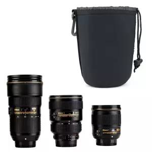 렌즈 파우치 L 사이즈 가방 케이스 DSLR 카메라 줌렌즈 rXb43vmS