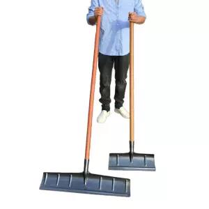 강철 바퀴 스크래퍼 제설장비 제설 장비 눈삽 밀대 제설삽 용품 제설도구 넉가래 대형 도구