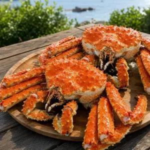 건담농수산 북해도 레드 자숙킹크랩 4.5KG 생물기준 제철 가족모임 러시아