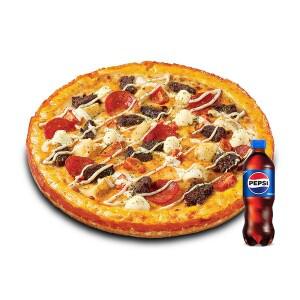 (미스터피자) 치즈블라썸스테이크M+콜라500ML