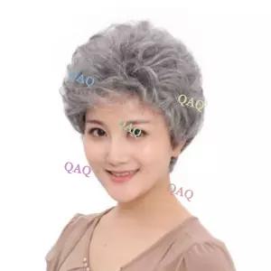  더곳트 흰머리가발 백발가발 할머니 뽀글머리 뽀글이 가발