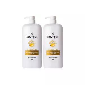 팬틴 대용량 샴푸 극손상케어 1200ml 2개
