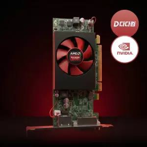 [중고] AMD Radeon HD8490 1GB DP DVI 사무용 듀얼모니터용 저전력 그래픽카드