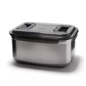 양념통/밀폐용기 국내산 키친아트 김치통 스텐 사각4호 9.5L